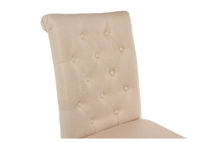 Стул деревянный Amelia white / fabric cream. Фото №3