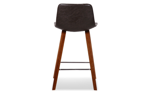 Полубарный стул JY1733-61 коричневый. Фото №7