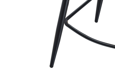 Стул барный 373B бежевый/черный. Фото