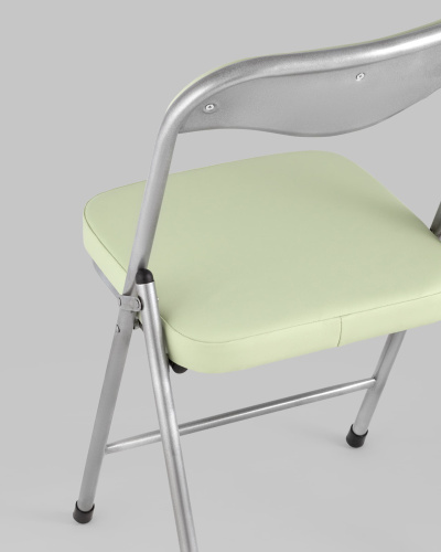 Стул складной ДЖОН металлик, мятно-зеленый фото Стул складной ДЖОН металлик, мятно-зеленый. Фото №9