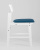 Стул ODEN WHITE синий 2 шт.. Фото №4