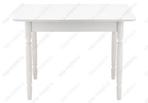 Стол деревянный Вуди белый глянец. Фото №4