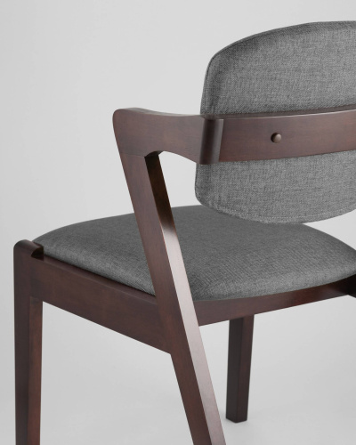 Стул обеденный VIVA темно-серый 2 шт.. Фото №8