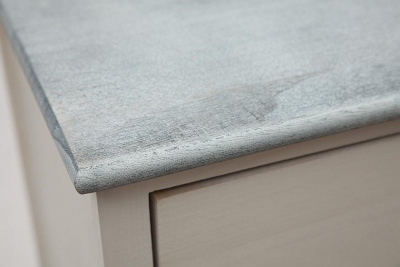 Комод с 3 ящиками Secret De Maison LAVANDES ( mod. HX16-010NS ) paulownia, мдф, 90x45x86см, butter white (слоновая кость) фото Комод с 3 ящиками Secret De Maison LAVANDES ( mod. HX16-010NS ) paulownia, мдф, 90x45x86см, butter white (слоновая кость). Фото №2