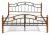 Кровать AT-126 Wood slat base дерево гевея/металл, 160*200 см (Queen bed), красный дуб/черный фото Кровать AT-126 Wood slat base дерево гевея/металл, 160*200 см (Queen bed), красный дуб/черный. Фото №2