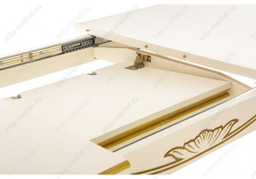 Стол деревянный Мауро патина золото. Фото №6