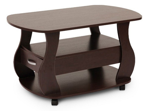 Стол журнальный Барон 3 Венге. Фото №1