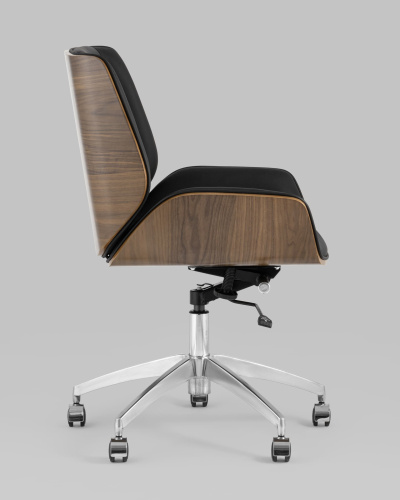 Кресло офисное TopChairs Crown черное. Фото №4