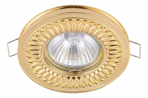 Встраиваемый светильник Maytoni Metal DL301-2-01-G. Фото №1