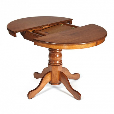 Стол NAVARRESE (mod. E-R36R+12AV NMO-2A) дерево гевея/мдф, 90+30х76см, rustic oak (дуб) фото Стол NAVARRESE (mod. E-R36R+12AV NMO-2A) дерево гевея/мдф, 90+30х76см, rustic oak (дуб). Фото №2