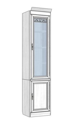 Шкаф модульный Оскар ММ-218-111/112(левый, правый). Фото №2