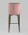 Стул полубарный Лоренс велюр пыльно-розовый фото Стул полубарный Лоренс велюр пыльно-розовый. Фото №6