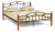 Кровать AT-126 Wood slat base дерево гевея/металл, 160*200 см (Queen bed), красный дуб/черный фото Кровать AT-126 Wood slat base дерево гевея/металл, 160*200 см (Queen bed), красный дуб/черный. Фото №1