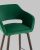 Стул барный Саймон велюр темно-зеленый. Фото №9