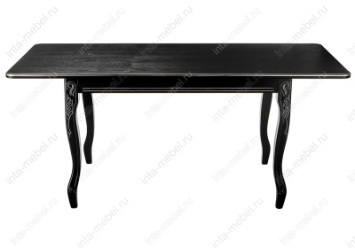 Стол деревянный Каллисто патина серебро. Фото