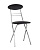 Стул складной М8-01 Компакт черный