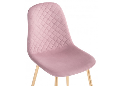 Стул Dabl light purple/ gold фото Стул Dabl light purple/ gold. Фото №5