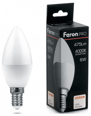 Лампа светодиодная Feron LB-1307 E14 7.5Вт 4000K 38054 фото Лампа светодиодная Feron LB-1307 E14 7.5Вт 4000K 38054. Фото №2