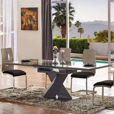 Стол ESF T15687 Кремовый/Серый. Фото