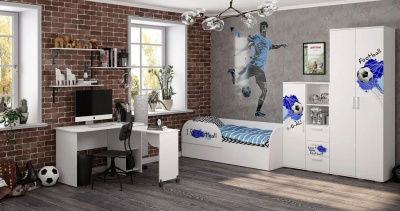 Шкаф платяной Трио,белый. Фото №4